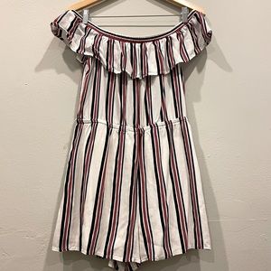 Express off the shoulder romper